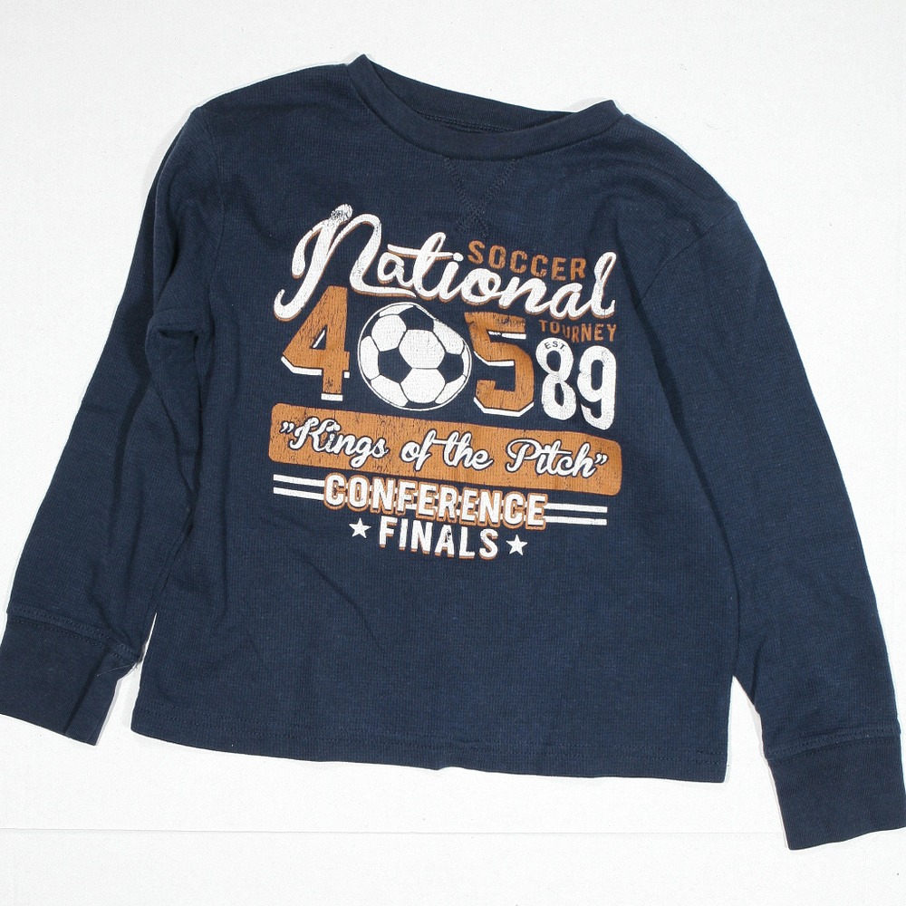 The Children's Place Sz 5 Thermal Boys Blue Soccer